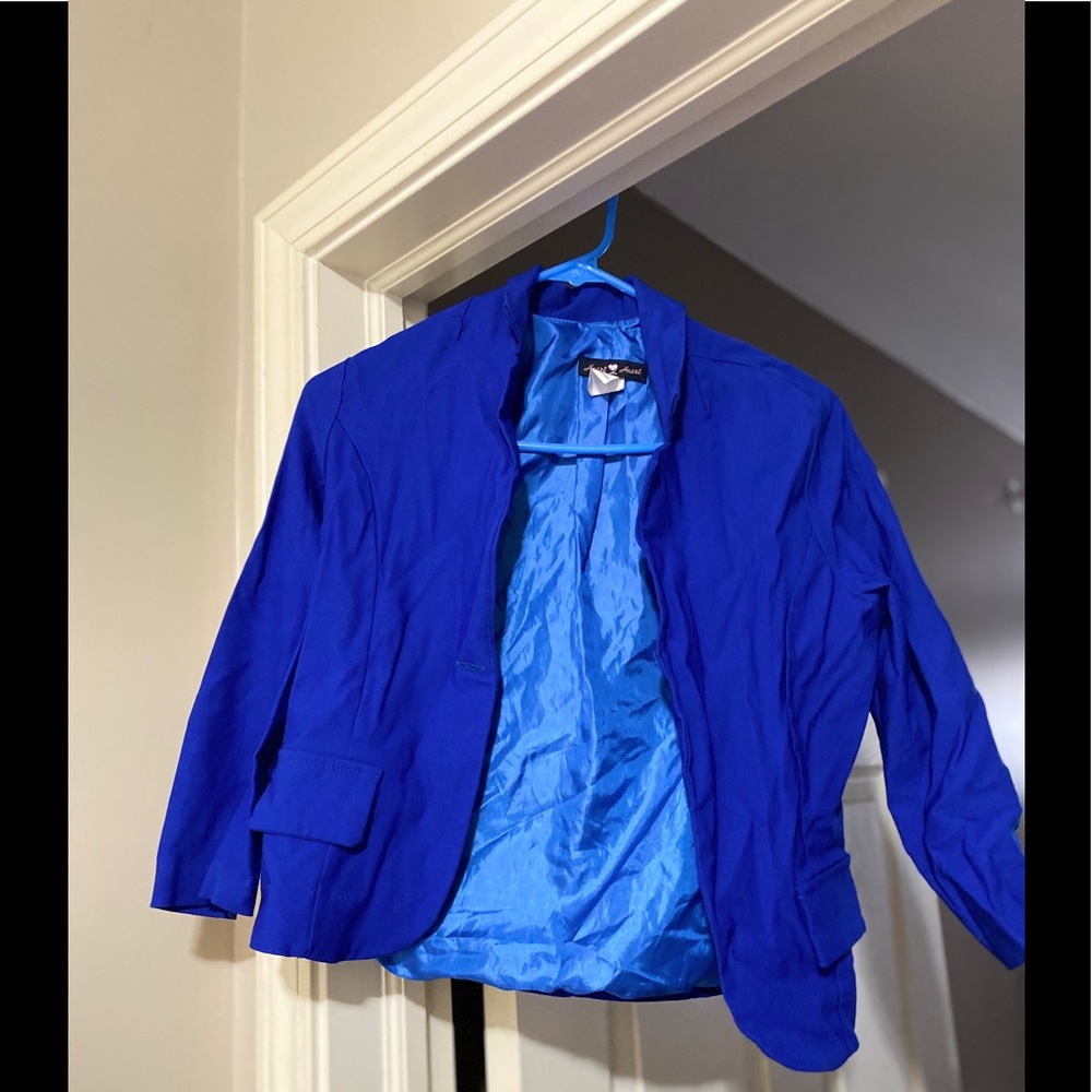 Short sleeve blazer